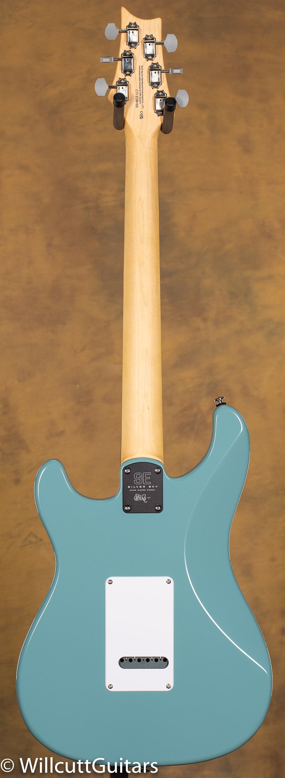 PRS SE Silver Sky Stone Blue - Willcutt Guitars