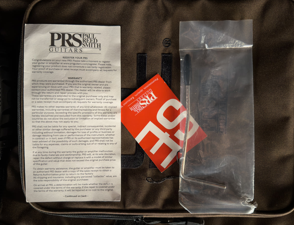 2023 PRS SE Custom 22 Quilted Limited-Edition Semi-Hollow Electric Guitar Faded Blue Burst