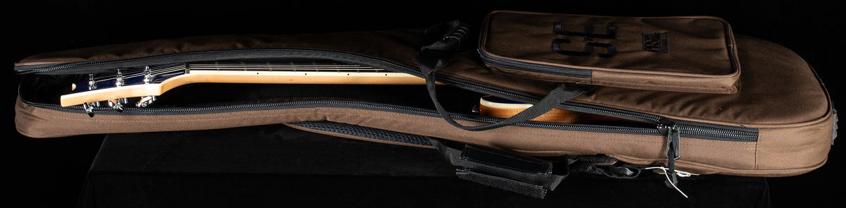 2023 PRS SE Custom 22 Quilted Limited-Edition Semi-Hollow Electric Guitar Faded Blue Burst