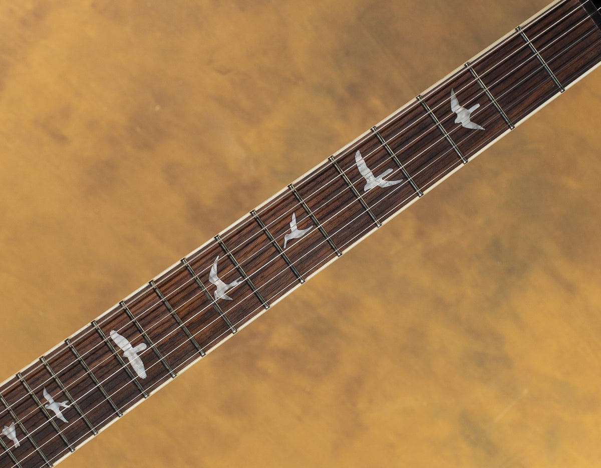 2023 PRS SE Custom 22 Quilted Limited-Edition Semi-Hollow Electric Guitar Faded Blue Burst