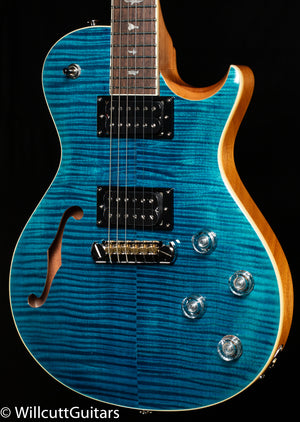 PRS SE Zach Myers Semi-Hollow Myers Blue (875) - Willcutt Guitars