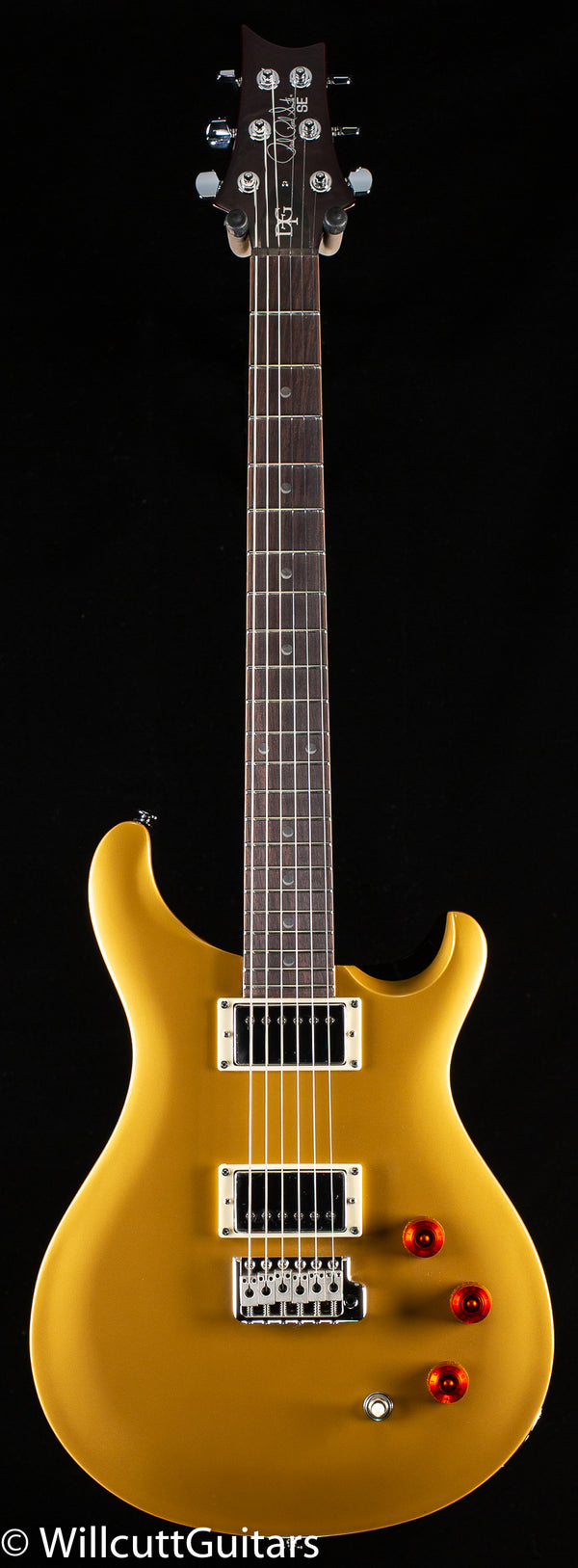 PRS SE DGT David Grissom, Carved Maple Gold Top (152) - Willcutt