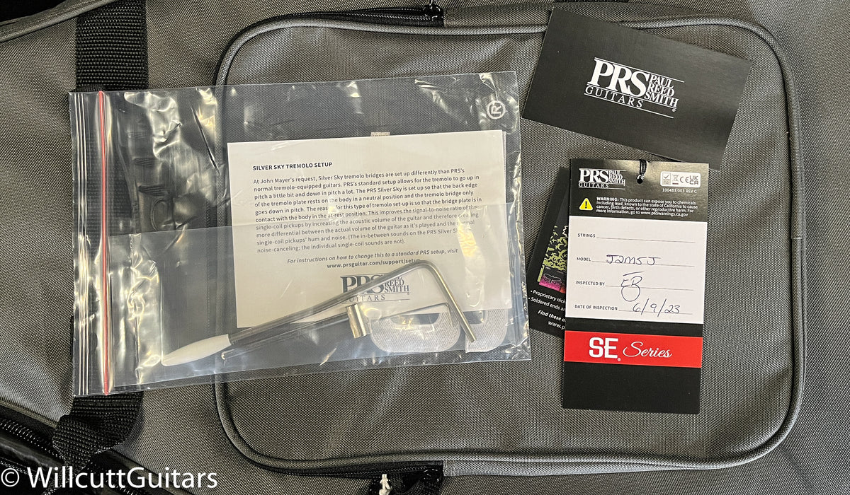 PRS SE Silver Sky Overland Gray (963)