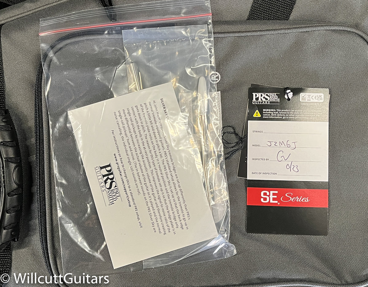 PRS SE Silver Sky Nylon Blue (689)