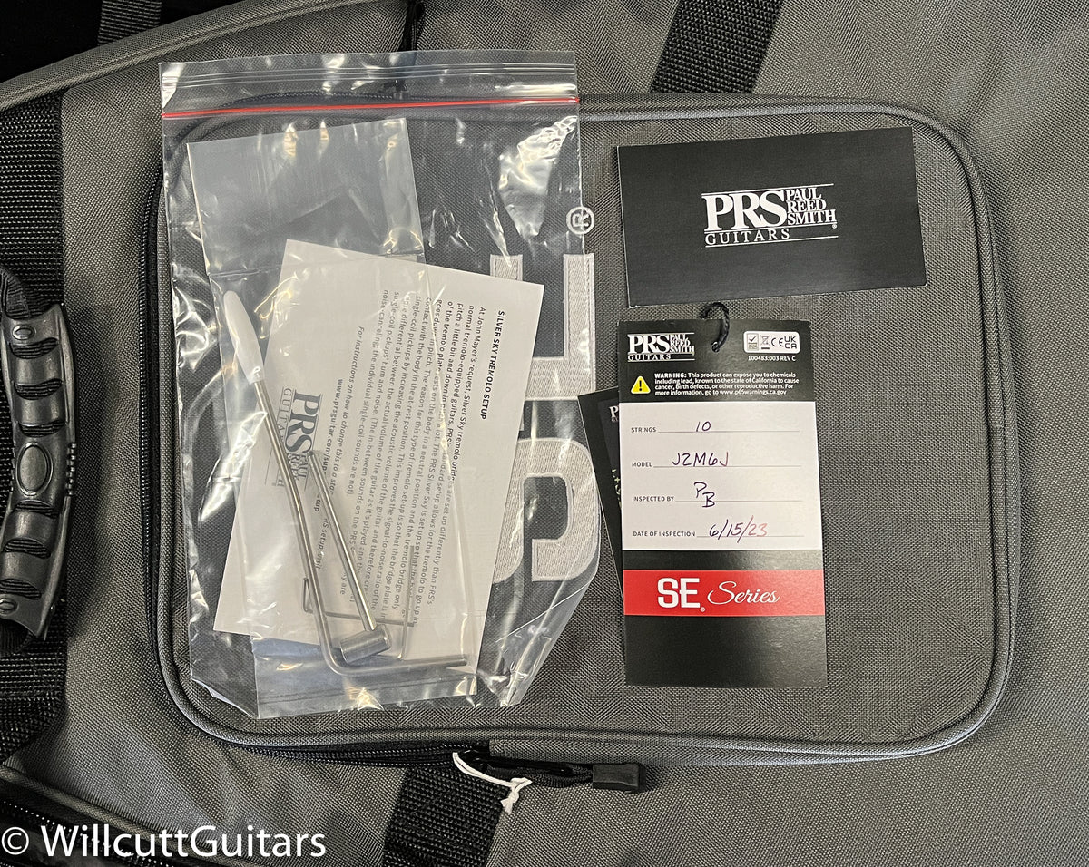 PRS SE Silver Sky Nylon Blue (997)