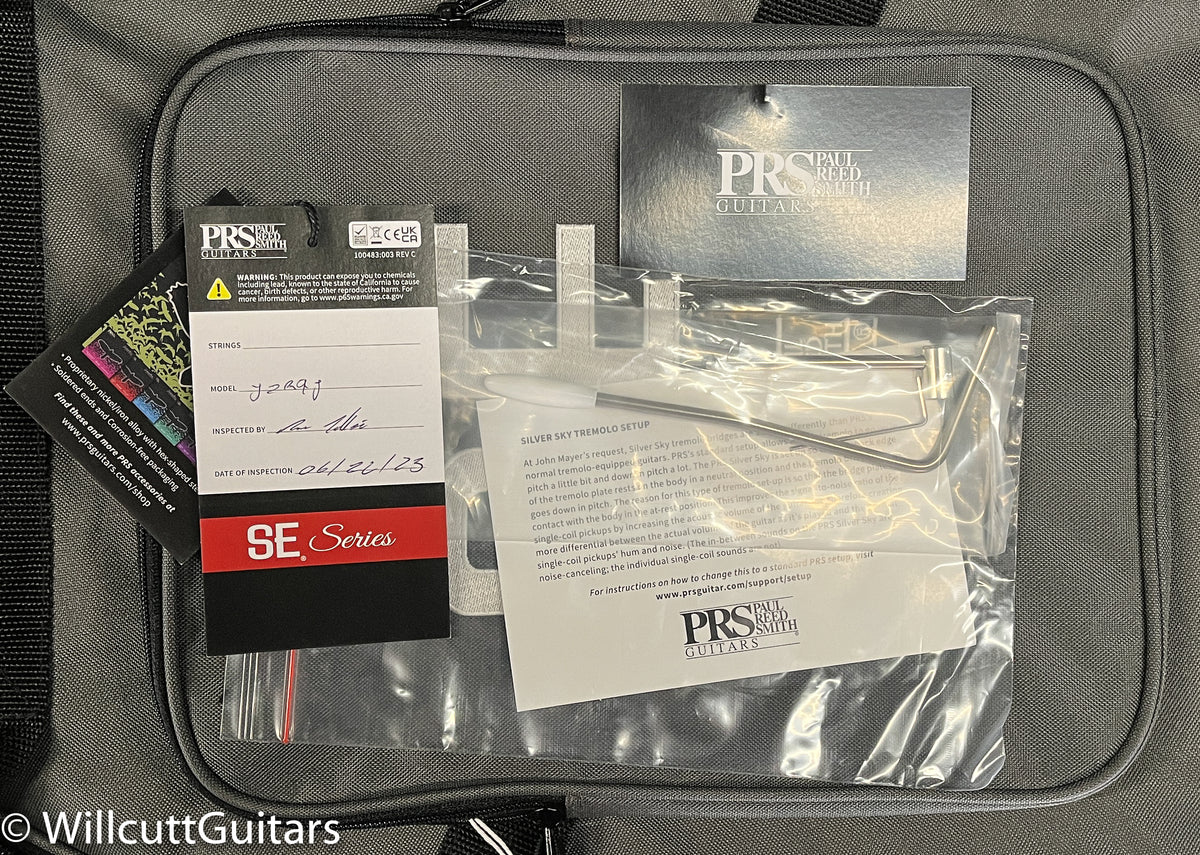 PRS SE Silver Sky Piano Black (805)