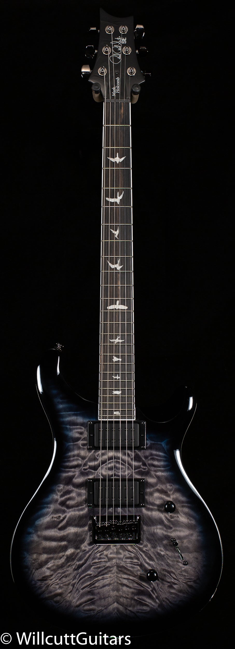 PRS SE Mark Holcomb Holcomb Blue Burst (272) - Willcutt Guitars