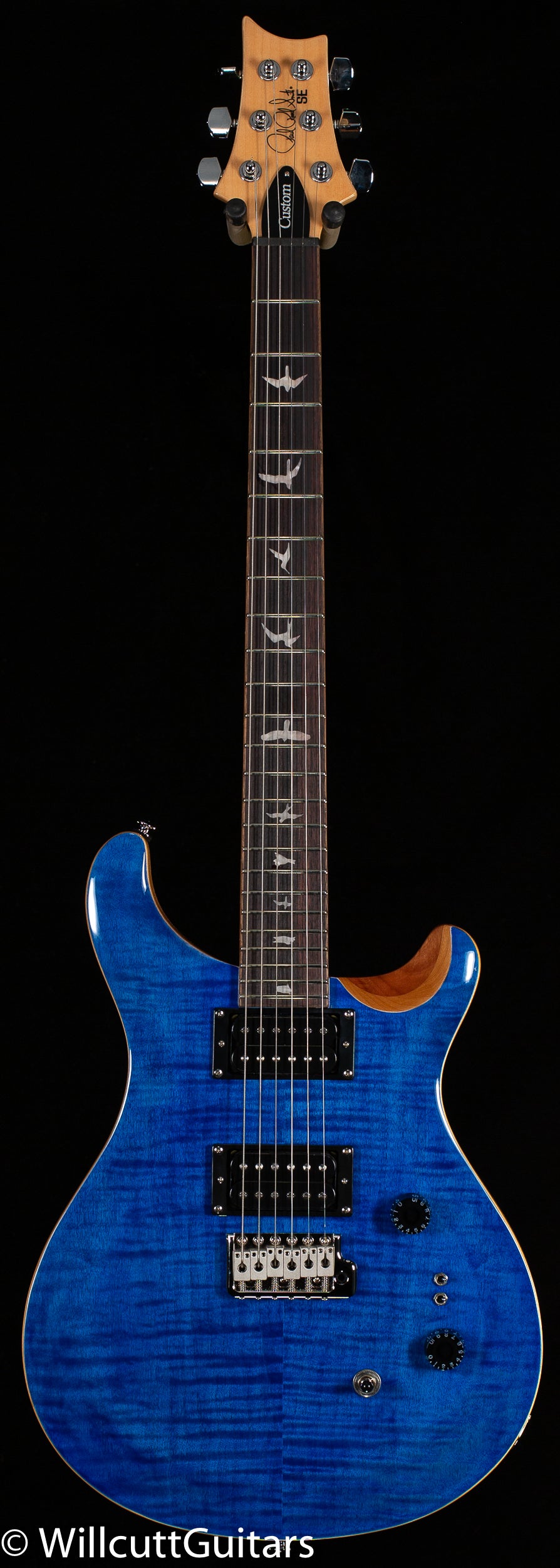 PRS SE Custom 24-08 Faded Blue (645) - Willcutt Guitars