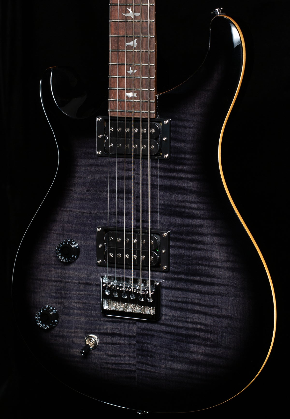 PRS SE 277 Charcoal Burst Lefty (184)