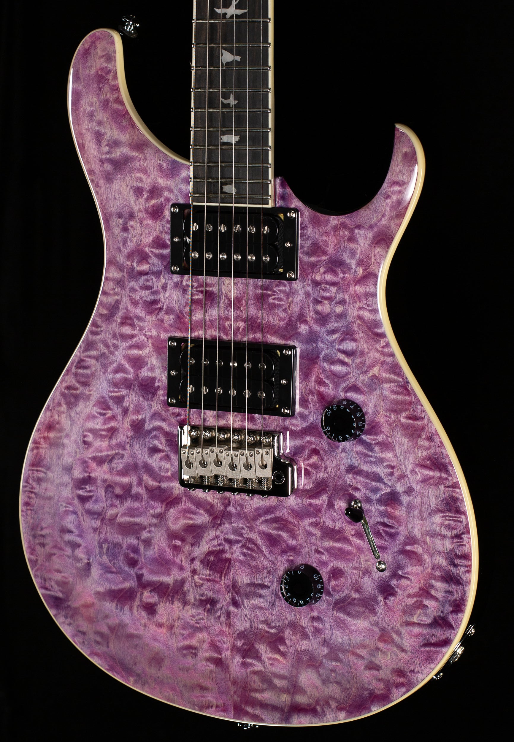 PRS SE Custom24 Quilt Violet おまけ付き PRS SE Custom 24 Quilt Electric Guitar - Violet – Alto Music