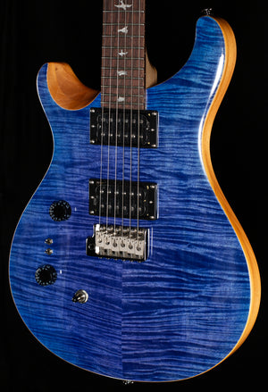PRS SE Custom 24-08 Faded Blue Lefty (086) - Willcutt Guitars