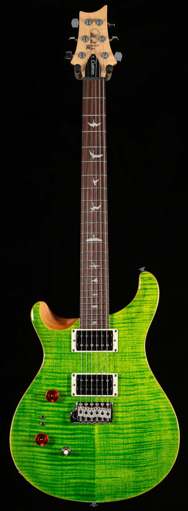 PRS SE Custom 24-08 Eriza Verde Lefty (655) - Willcutt Guitars