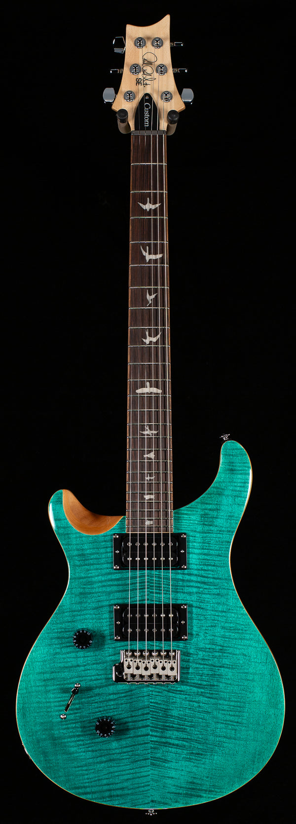 PRS SE Custom 24 Turquoise Lefty (626)