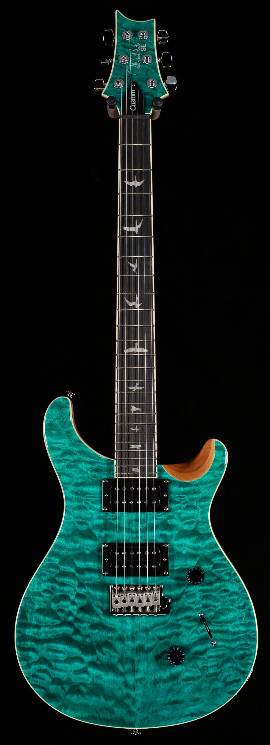 PRS SE Custom 24 Quilt Turquoise (456) - Willcutt Guitars