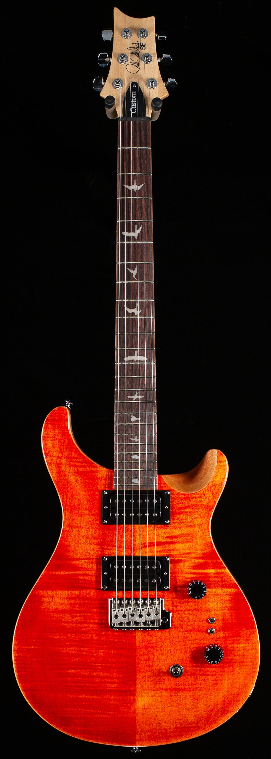 PRS SE Custom 24-08 Blood Orange (983) - Willcutt Guitars