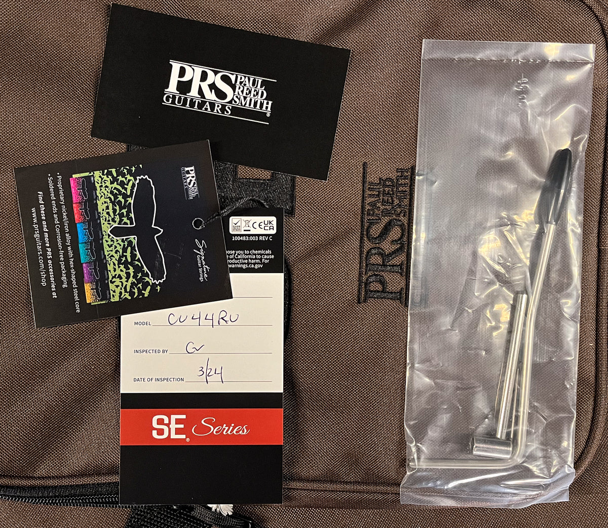 PRS SE Custom 24 Ruby (446)