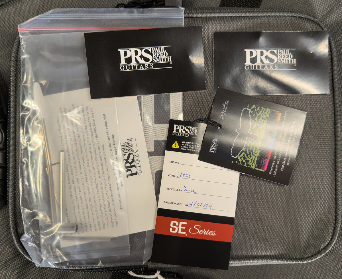 PRS SE Silver Sky Moon White (312)