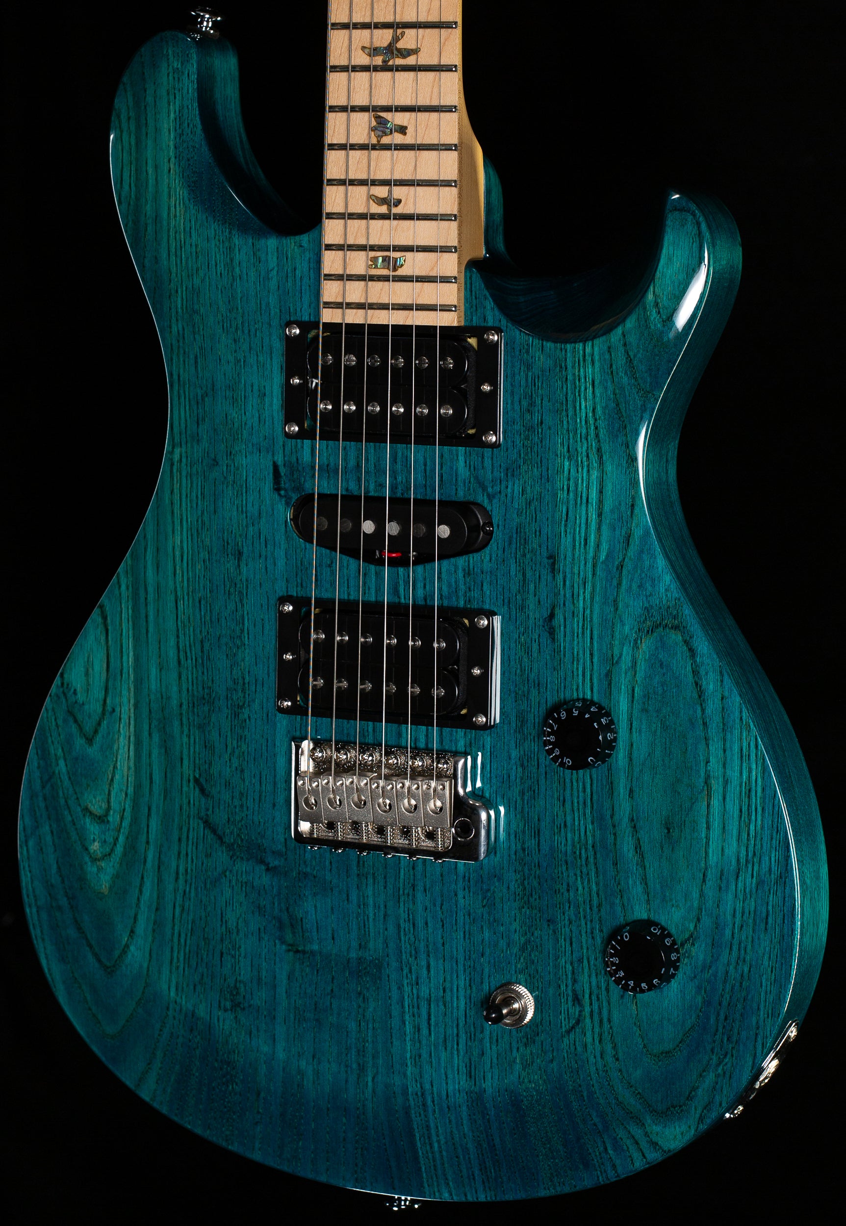 PRS SE Swamp Ash Special Bolt-on Iri Blue (408) - Willcutt
