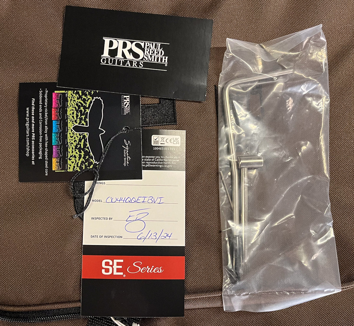 PRS SE Custom 24 Quilt Violet (828)