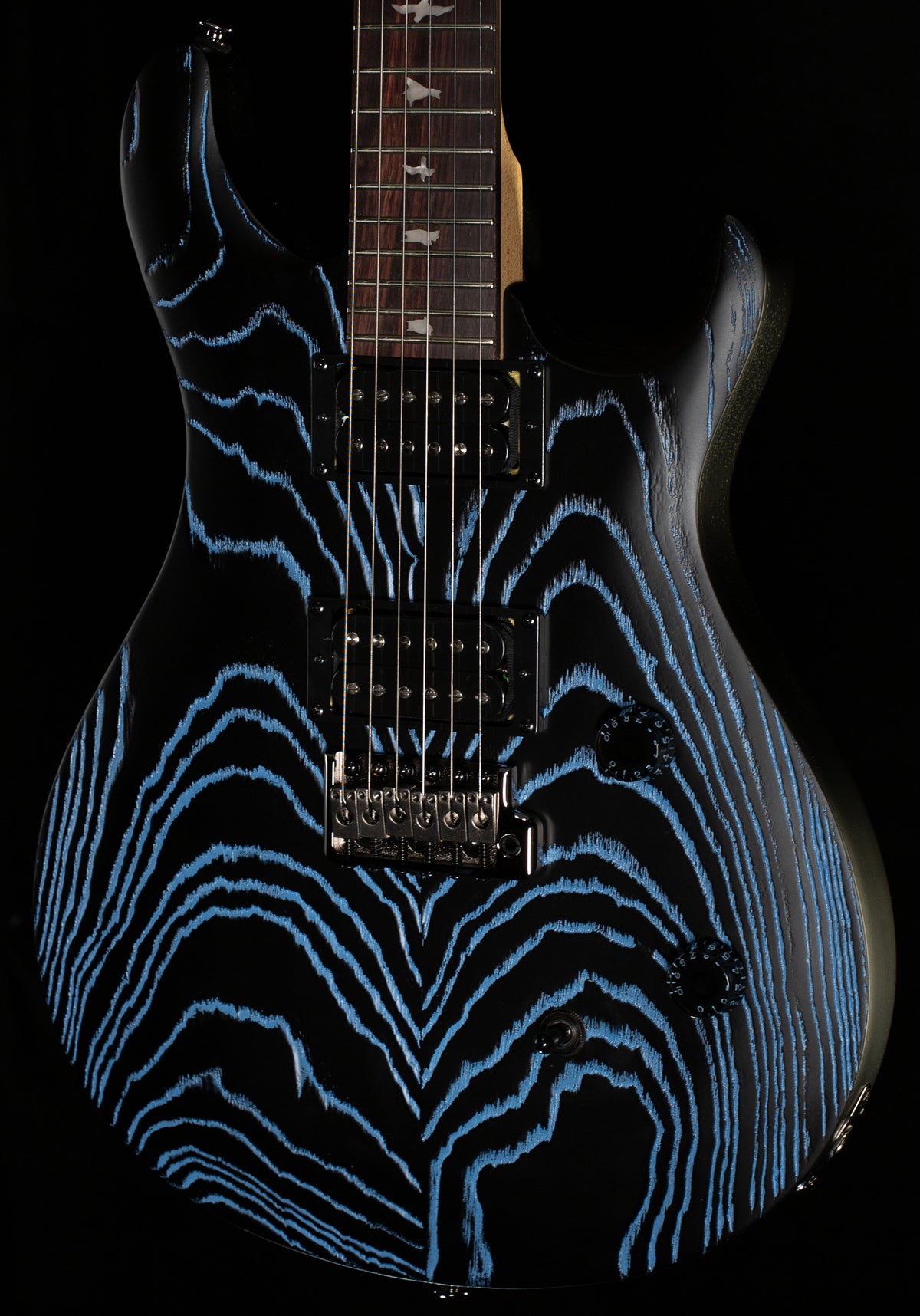 PRS SE Sandblasted CE 24 LTD Sandblasted  Blue (090)