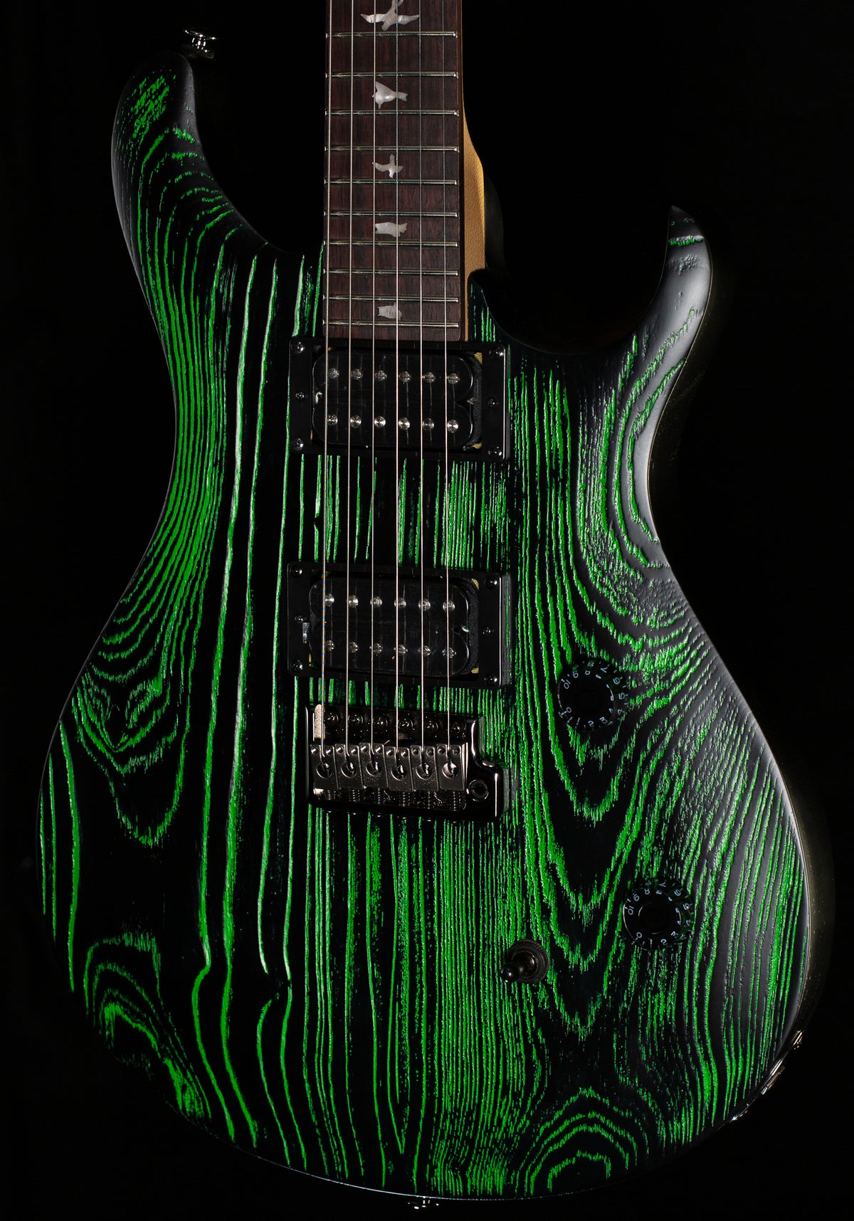 PRS SE Sandblasted CE 24 LTD Sandblasted Green (088)