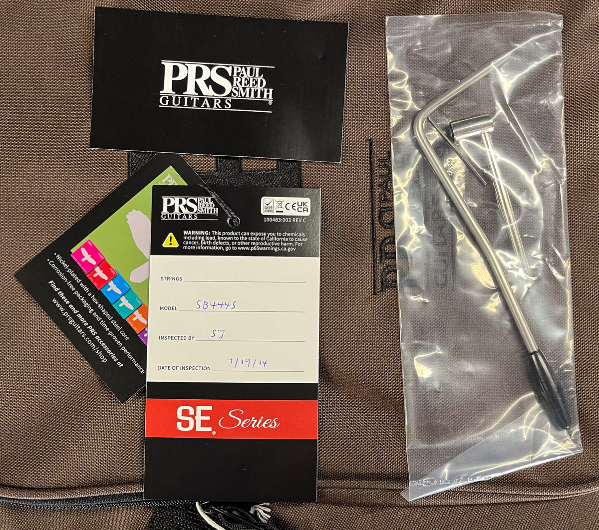PRS SE Sandblasted CE 24 LTD Sandblasted White (639)