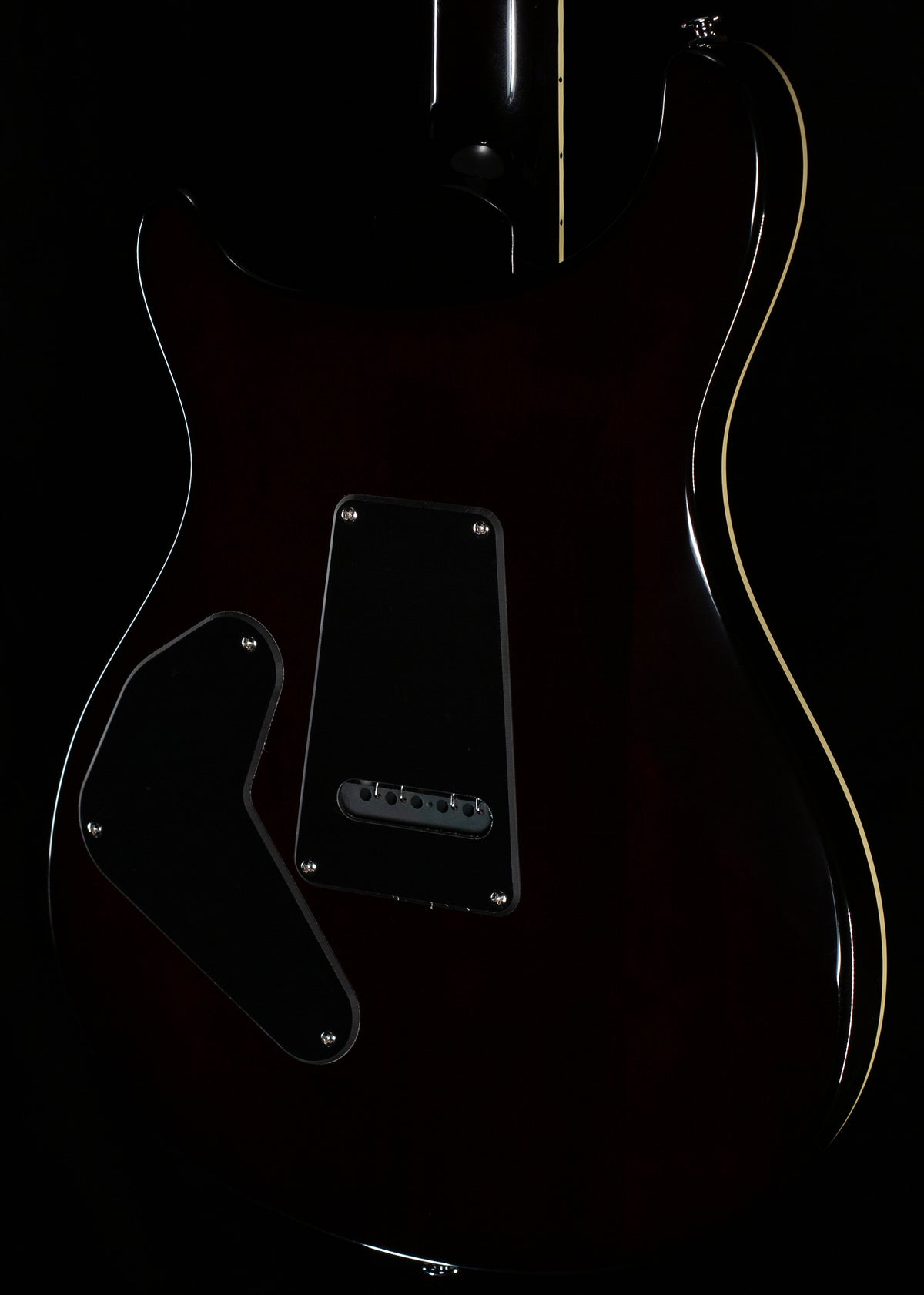 PRS SE Custom 24 Semi-Hollow Piezo, Carved Maple top Orange Tiger Burst (712)