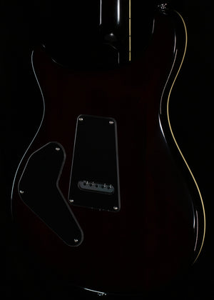 PRS SE Custom 24 Semi-Hollow Piezo, Carved Maple top Orange Tiger Burst (712)