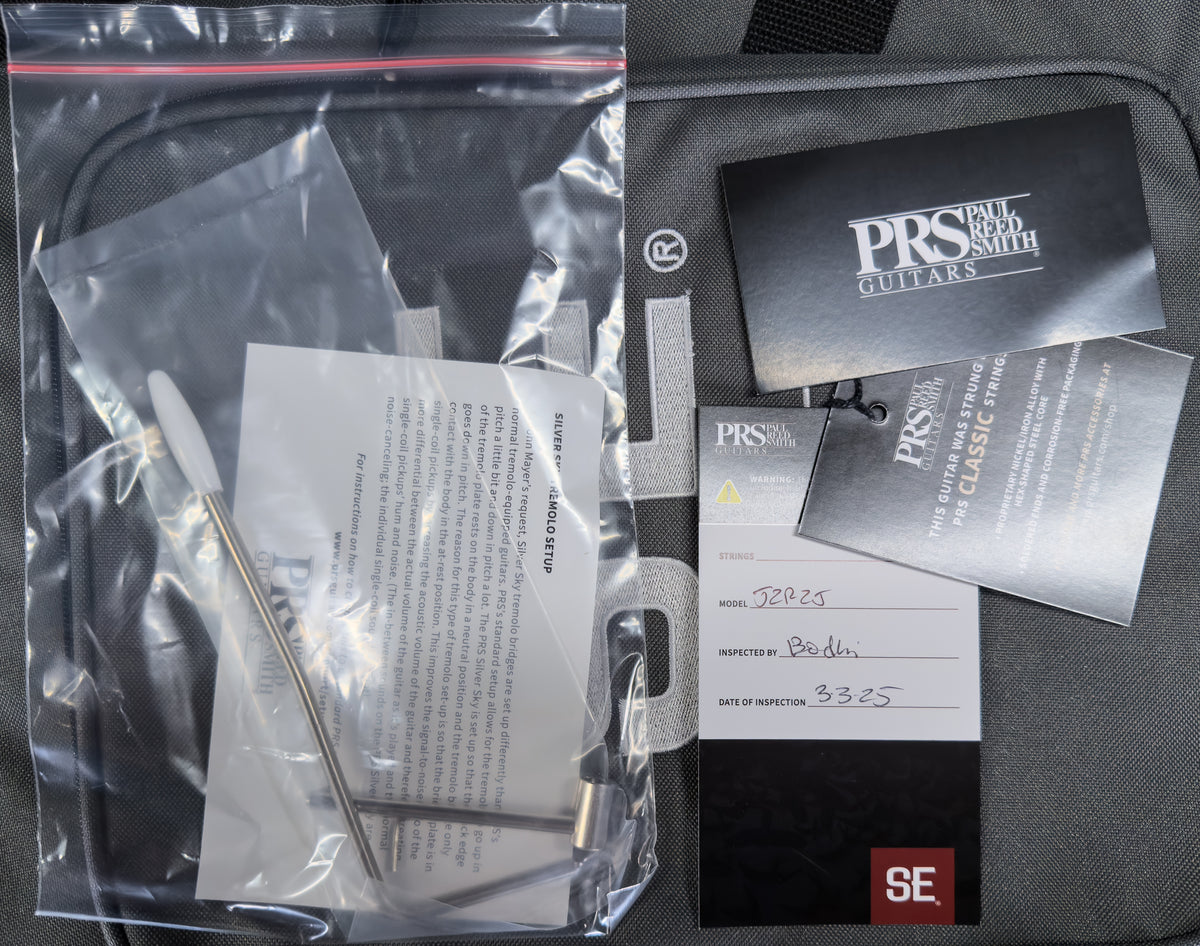 PRS SE Silver Sky Stone Blue (851)