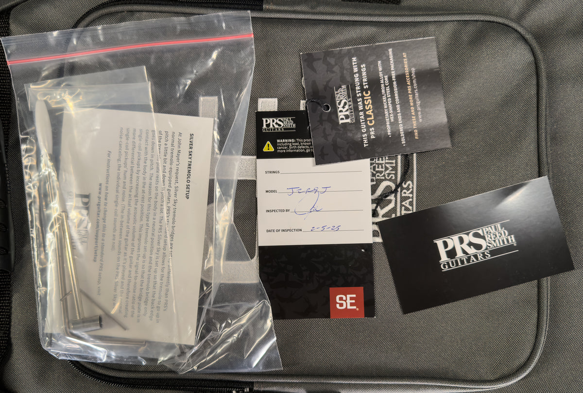 PRS SE Silver Sky Piano Black (995)