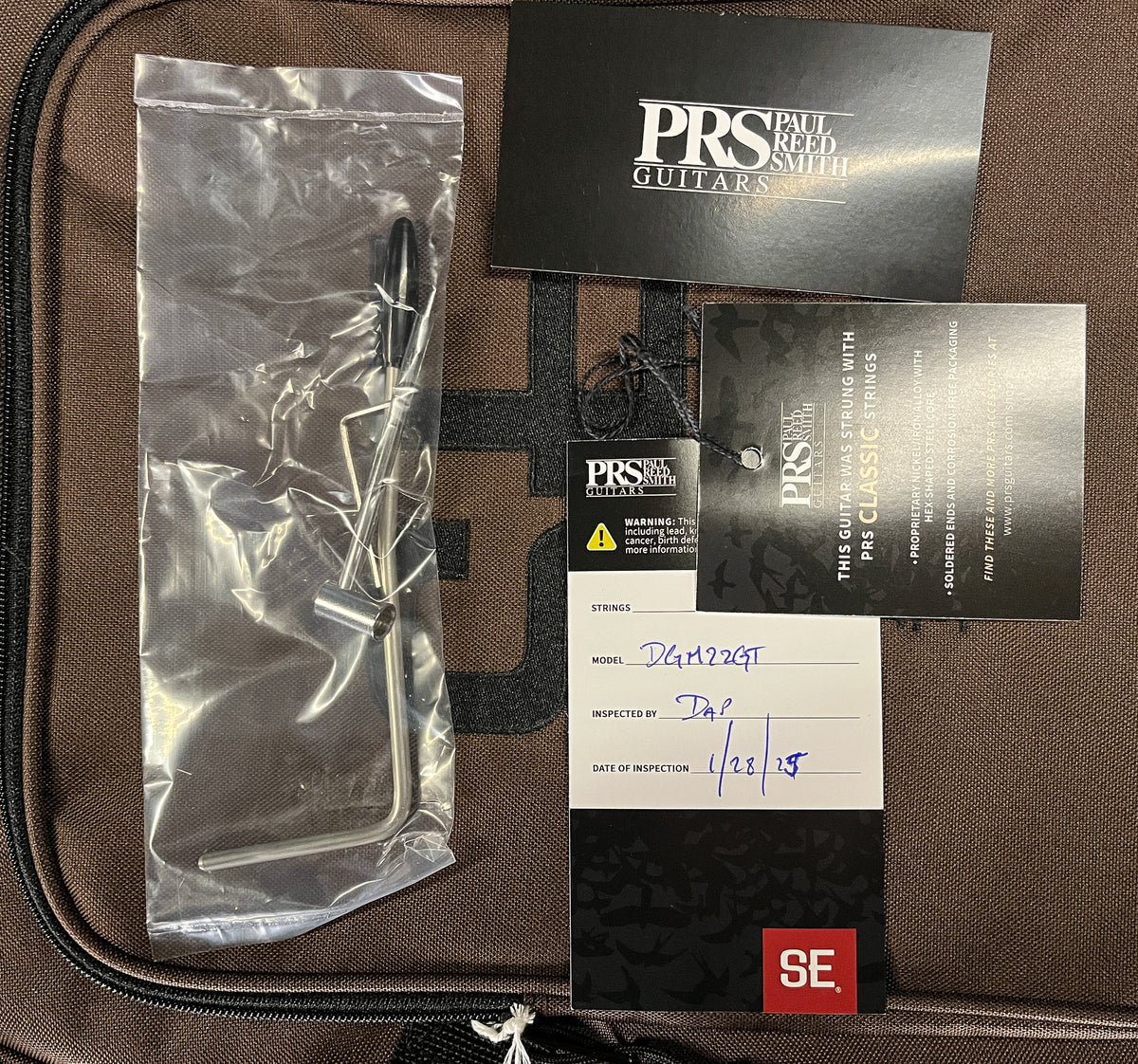 PRS SE David Grissom DGT Gold Top (966)