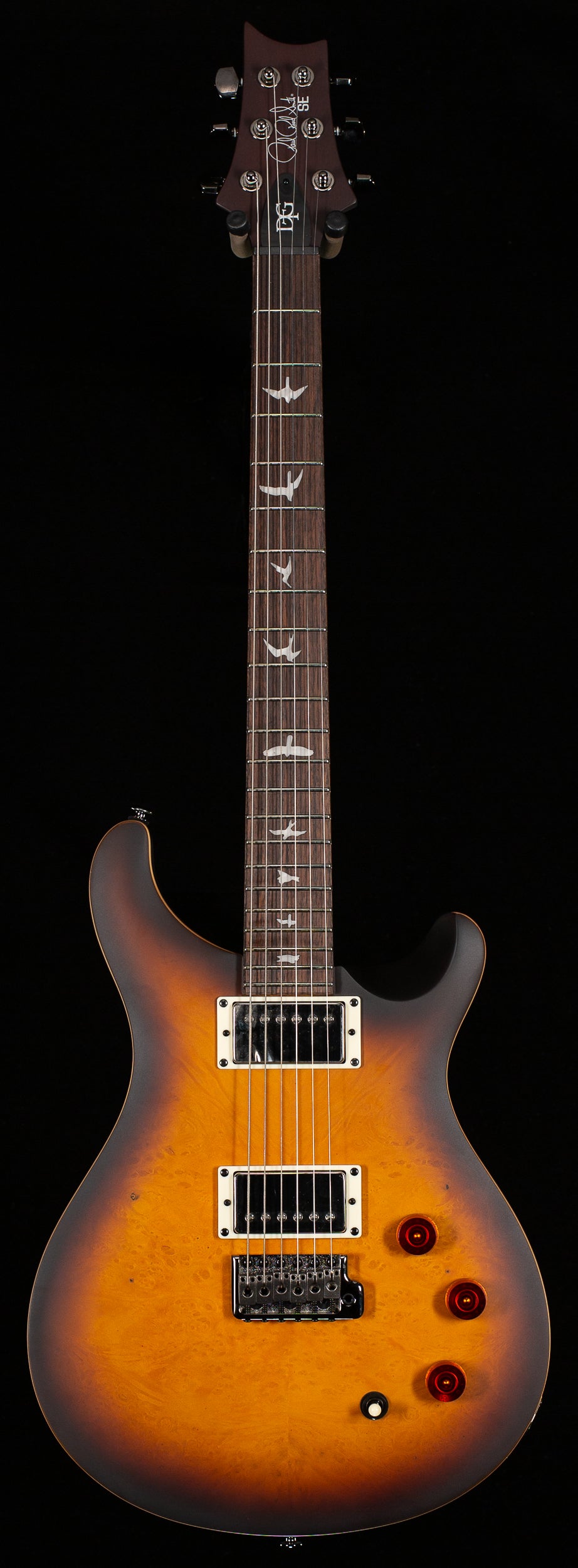 PRS SE Exotic DGT Laurel Burl McCarty Tobacco Sunburst (791)