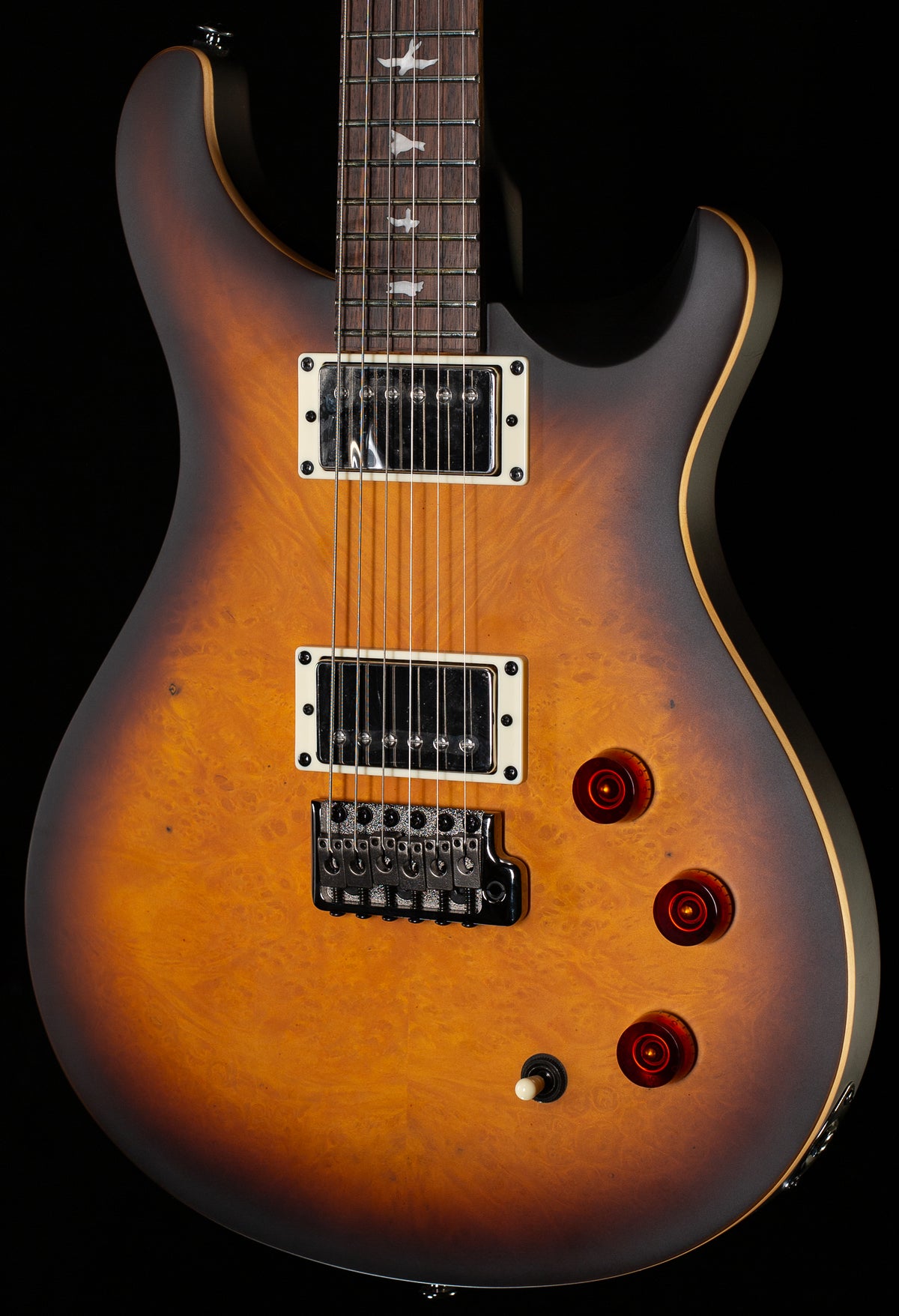 PRS SE Exotic DGT Laurel Burl McCarty Tobacco Sunburst (791)