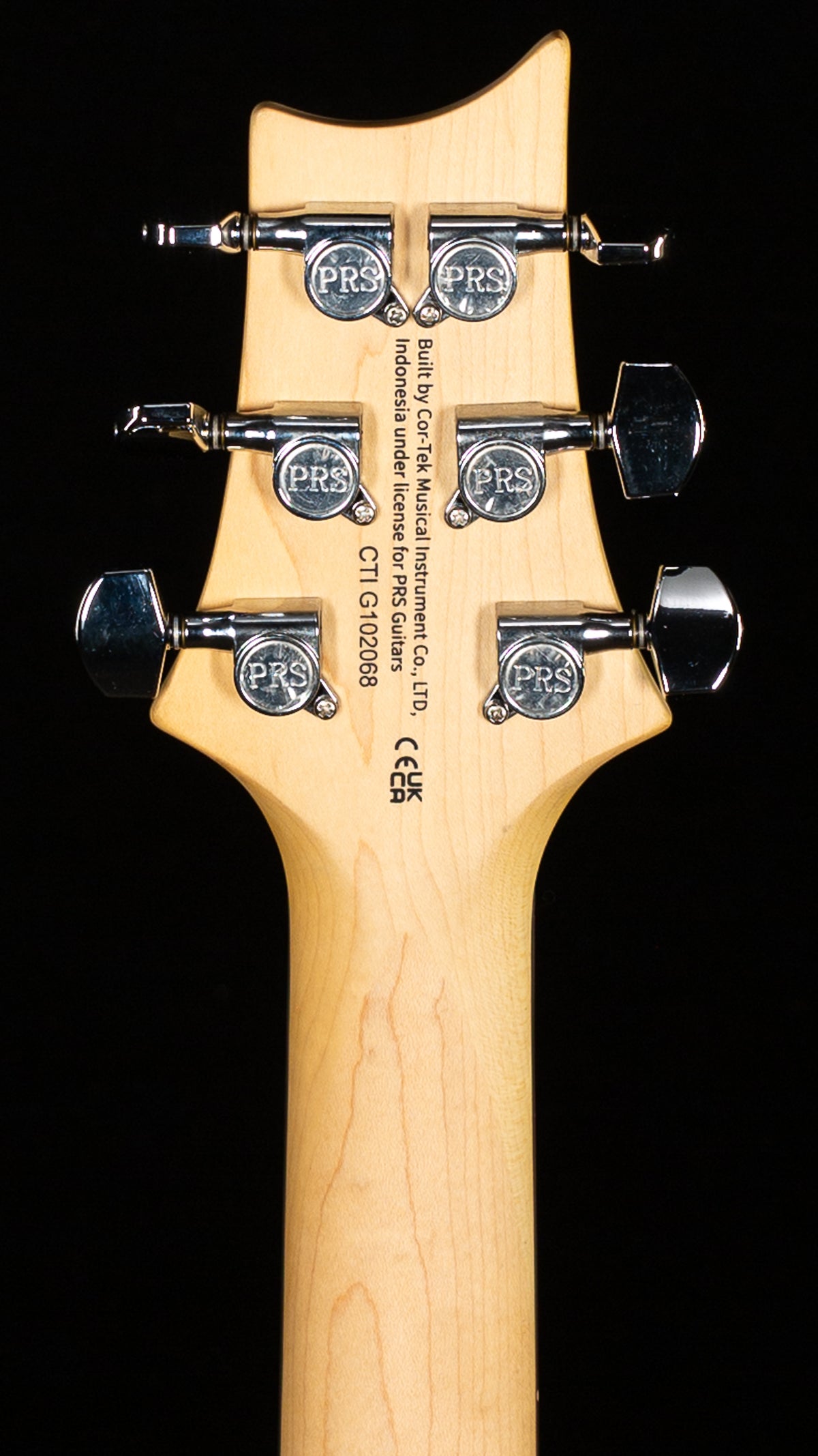 PRS SE CE 24 Blood Orange Natural Back (068)