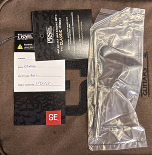 PRS SE CE 24 Blood Orange Natural Back (068)