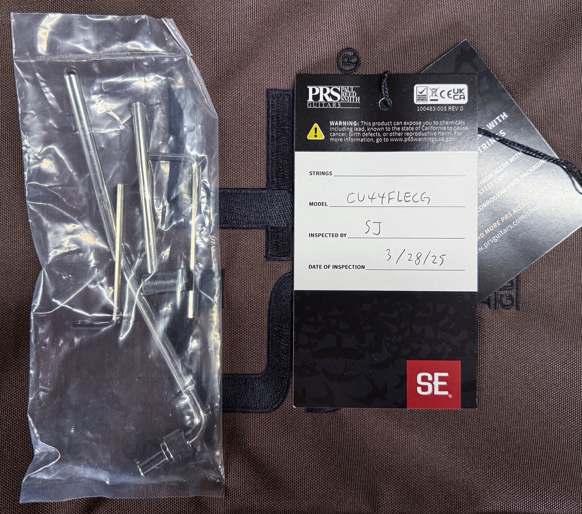 PRS SE Custom 24 Floyd Charcoal Cherry Burst (295)