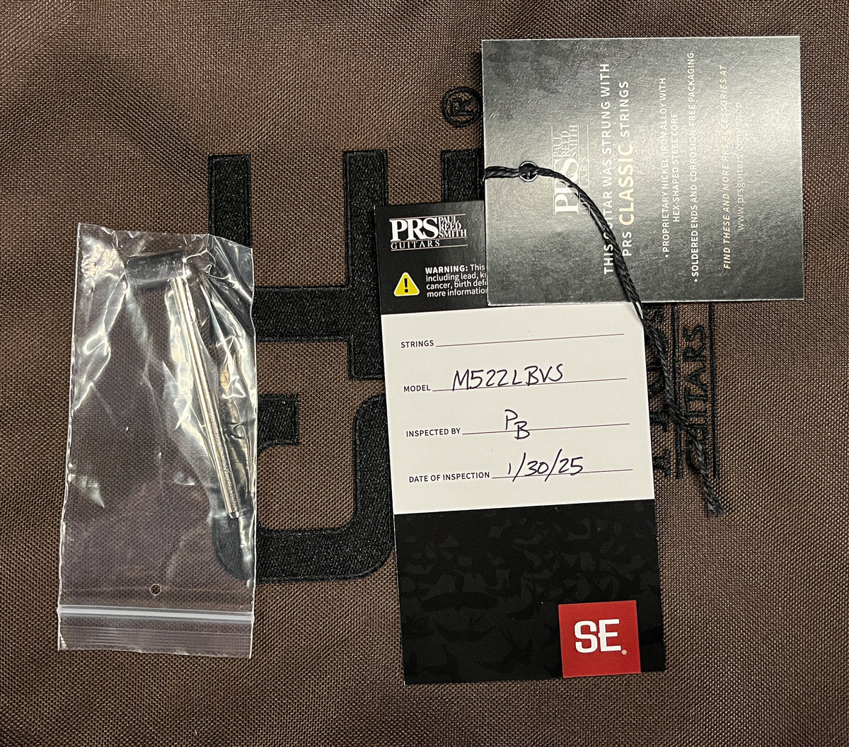 PRS SE Exotic McCarty 594 Laurel Burl Vintage Sunburst (957)