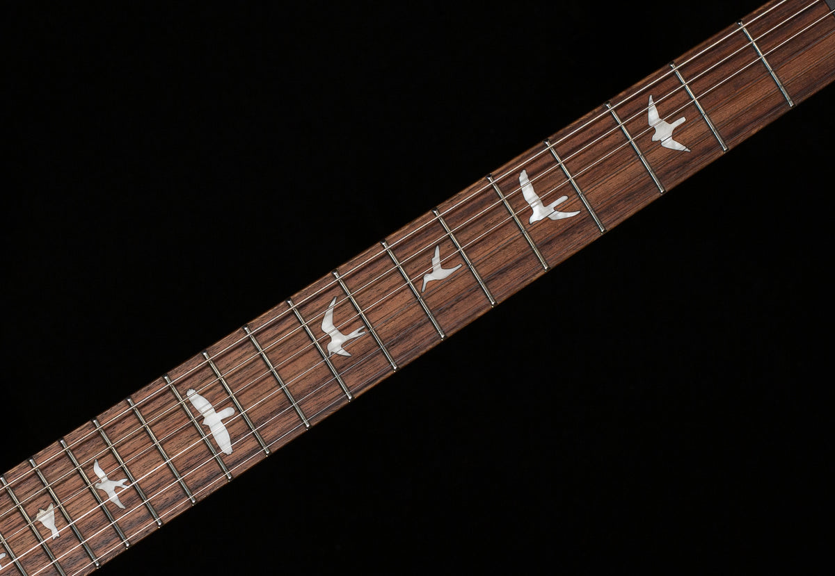 PRS SE Exotic Custom 24-08 Poplar Burl Lake Blue Midnight Burst (218)