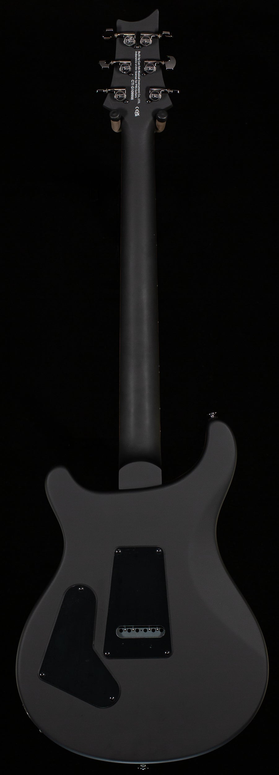 PRS SE Exotic Custom 24-08 Poplar Burl Charcoal Cherry Midnight Burst (998)