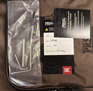 PRS SE Custom 24 Orange Tiger Smokeburst (678)