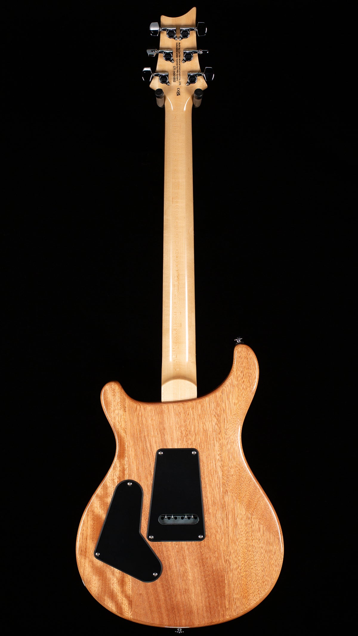 PRS SE Custom 24 Blue Matteo Natural Back (552)