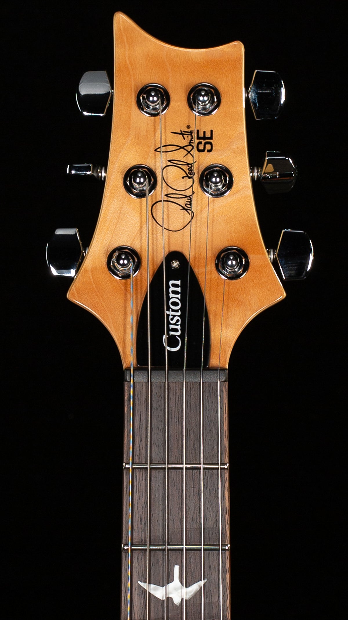 PRS SE Custom 24 Blue Matteo Natural Back (552)