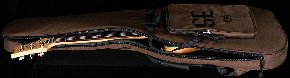 PRS SE Custom 24 Blue Matteo Natural Back (552)