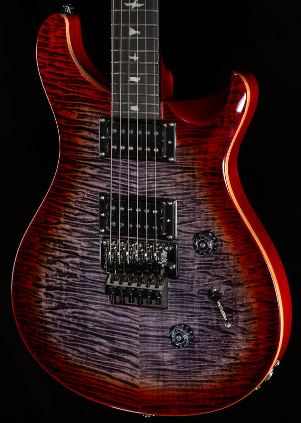 PRS SE Custom 24 Floyd Charcoal Cherry Burst (117) - Willcutt Guitars