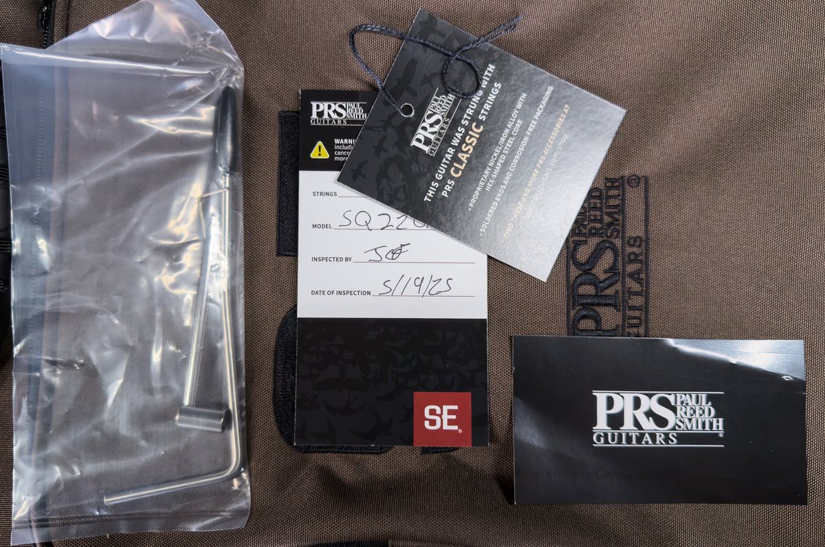 PRS SE Special Semi-hollow Orange Tiger Smokeburst (792)