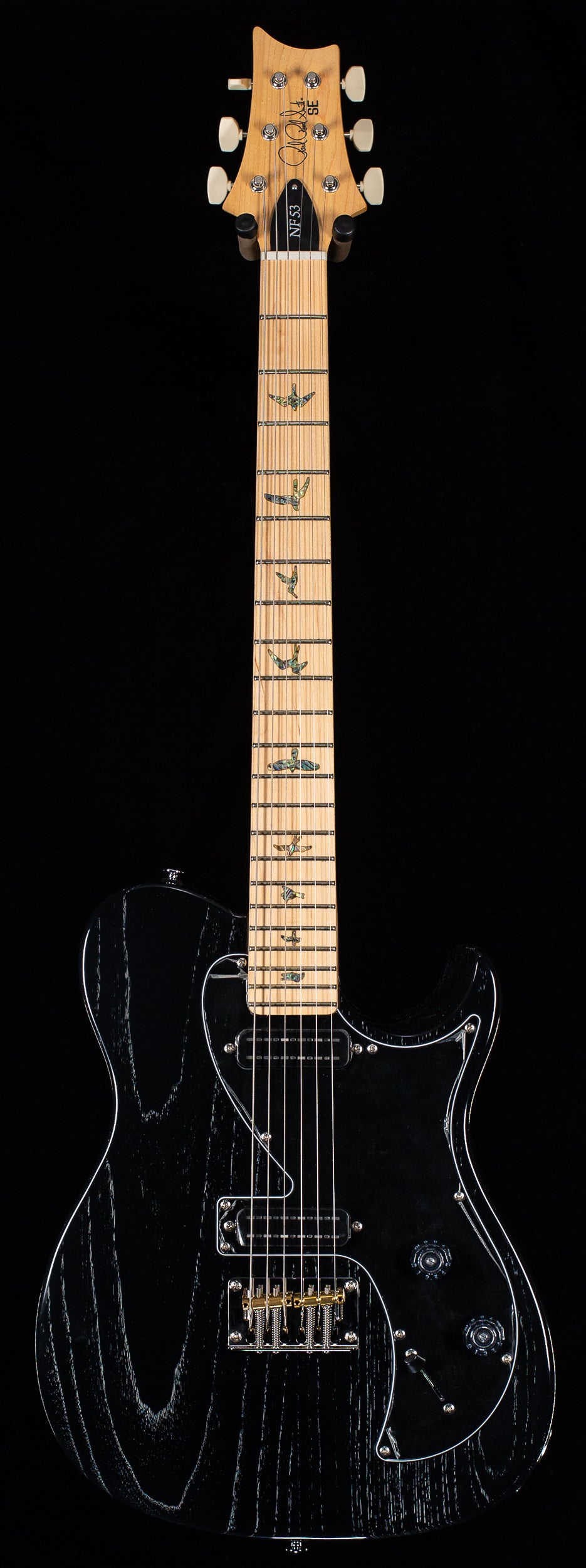 PRS SE NF 53 Black Doghair (645)