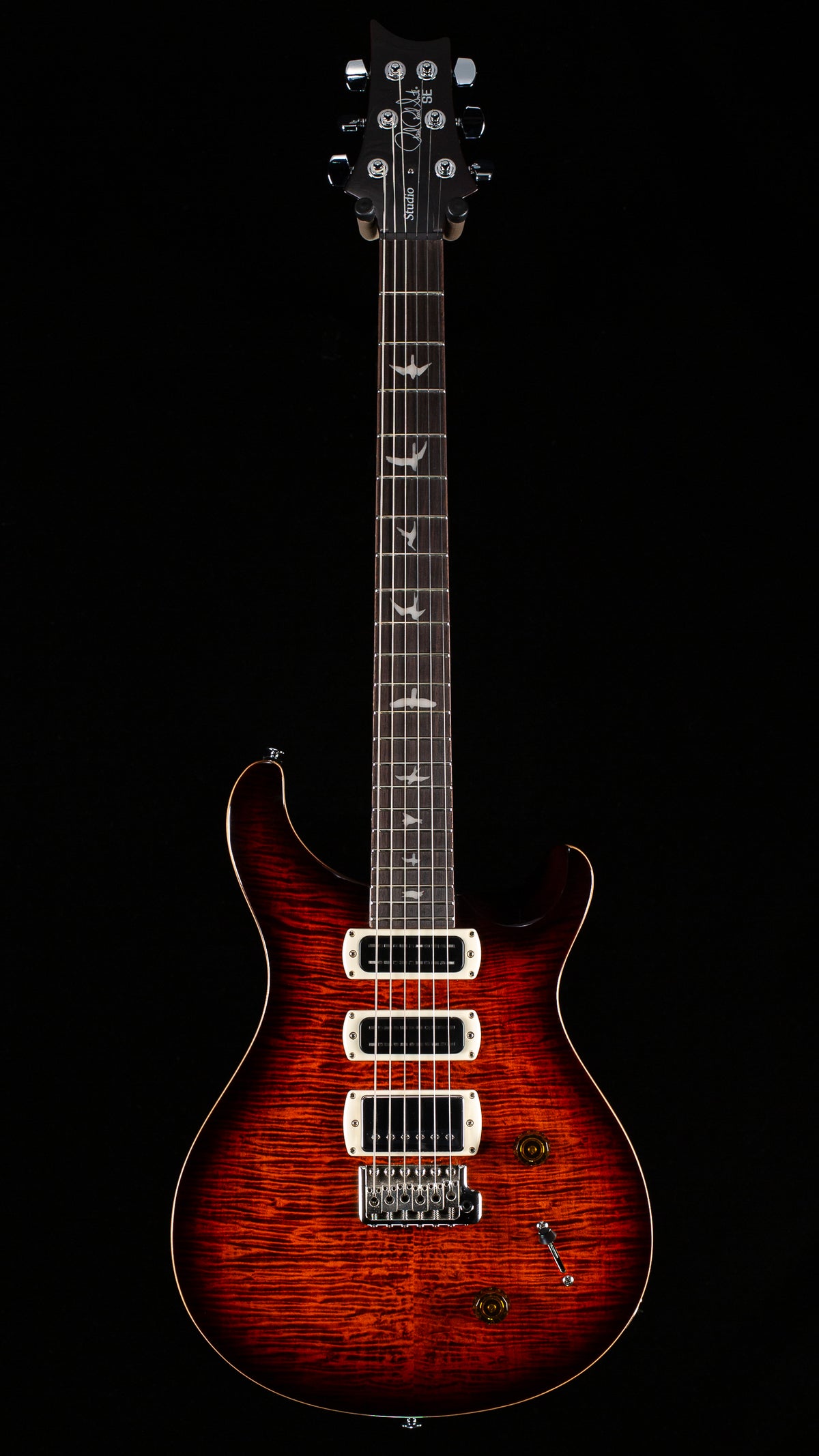 PRS SE Studio Orange Tiger Smokeburst (844)