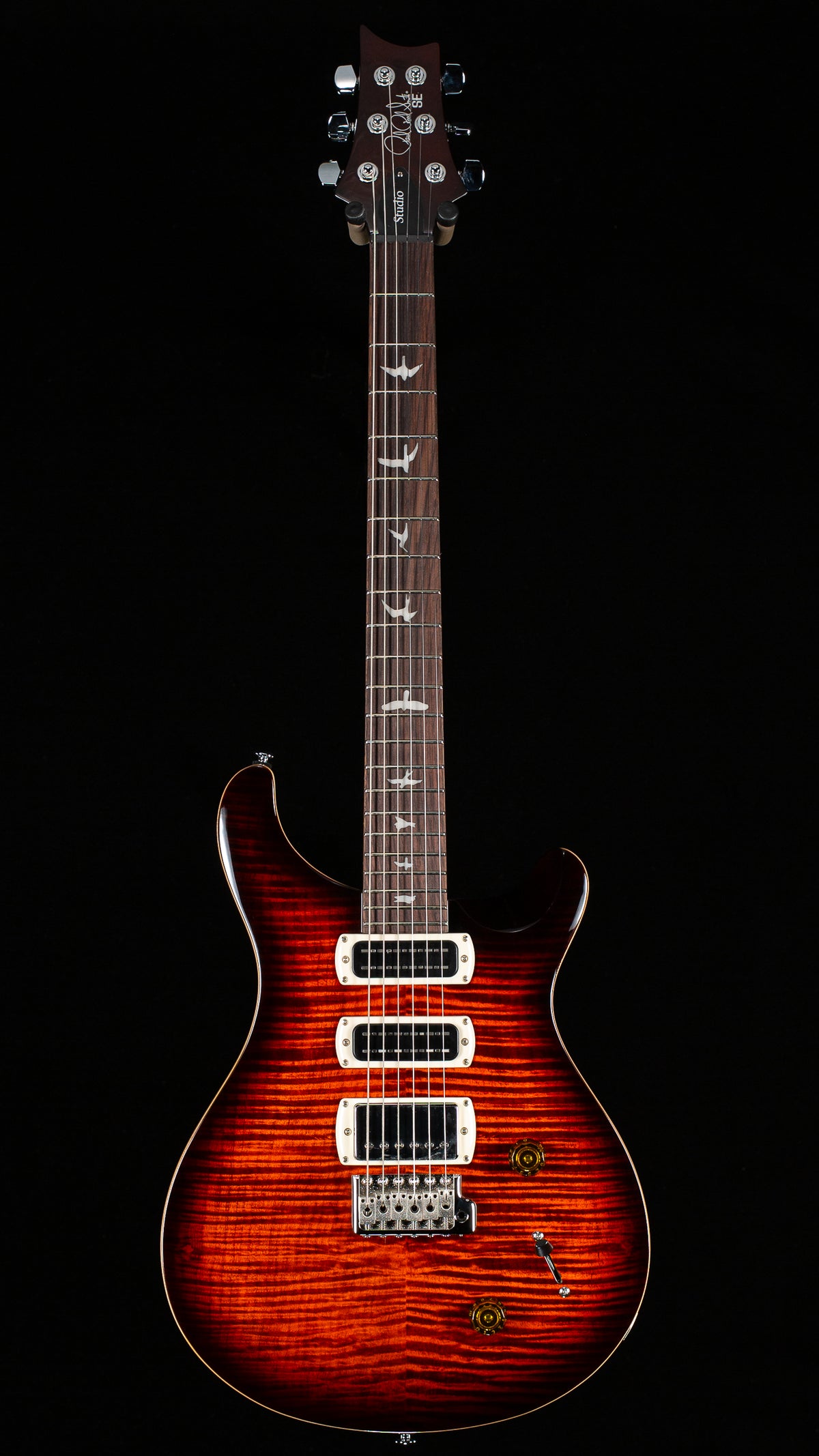 PRS SE Studio Orange Tiger Smokeburst (065)