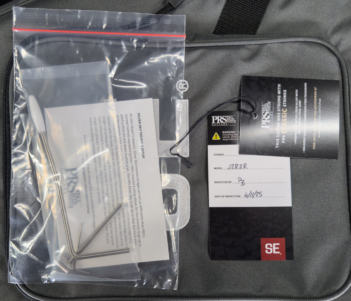 PRS SE Silver Sky Derby Red (632)