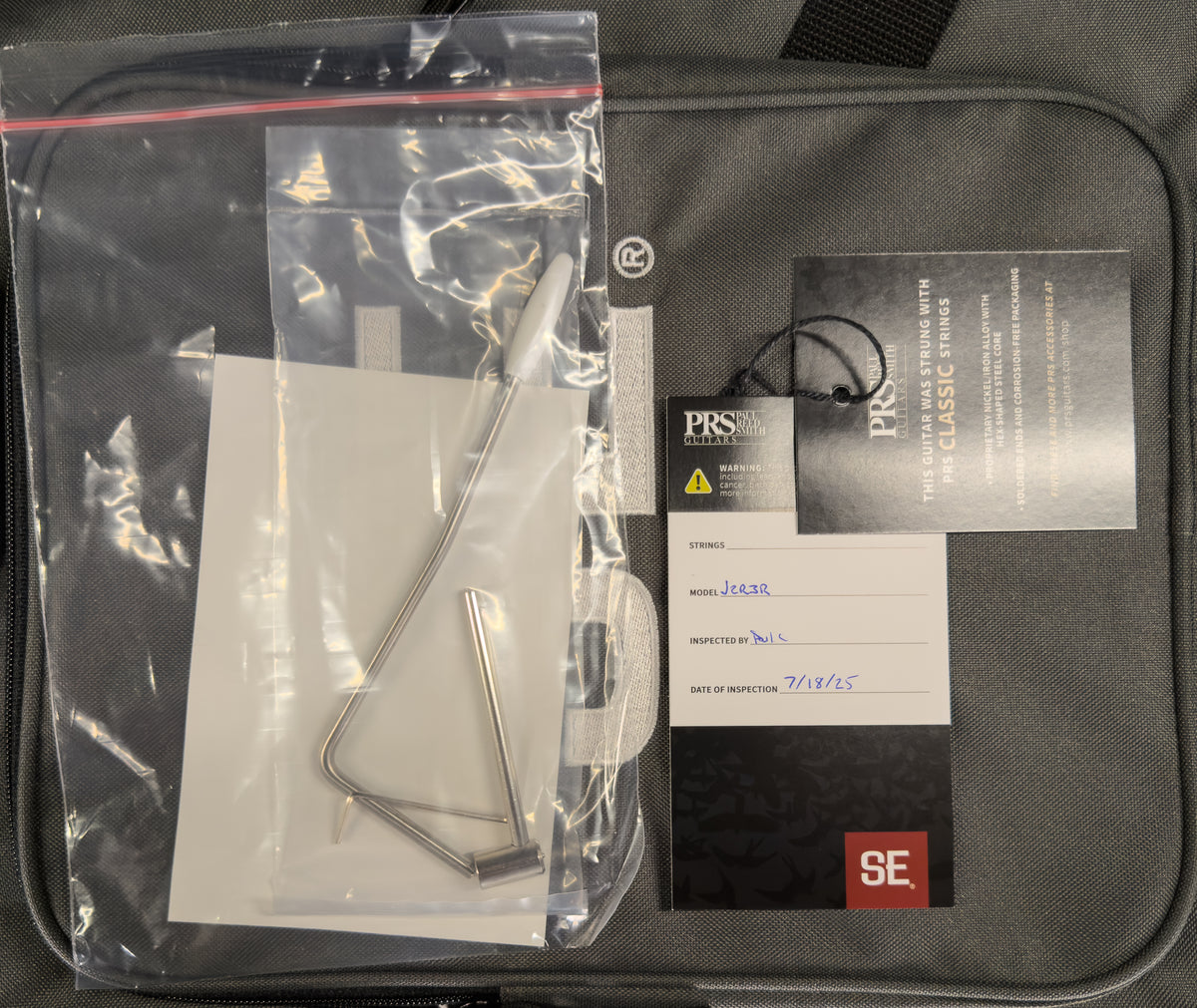 PRS SE Silver Sky Trad Blue (898)